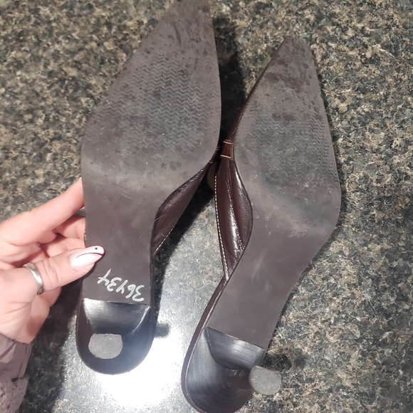 Preview Brown Mules size 8 - Picture 8 of 11
